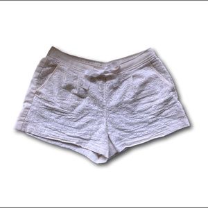 Ann Taylor Loft Ivory Lace Shorts